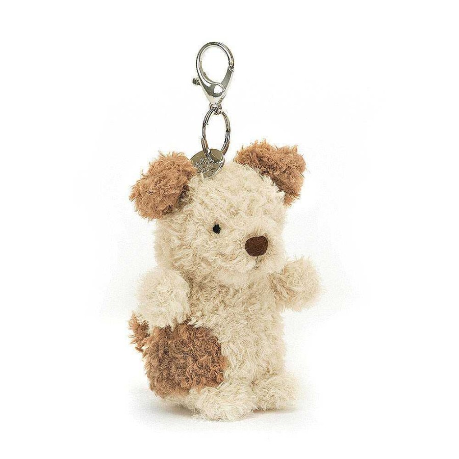 Keyrings & Bag Charms | Jellycat Jellycat Little Pup Bag Charm