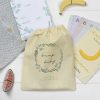 Photo Albums & Scrapbooks | Temptation Gifts Personalised Bump To Baby Milestone Cards In Drawstring Bag