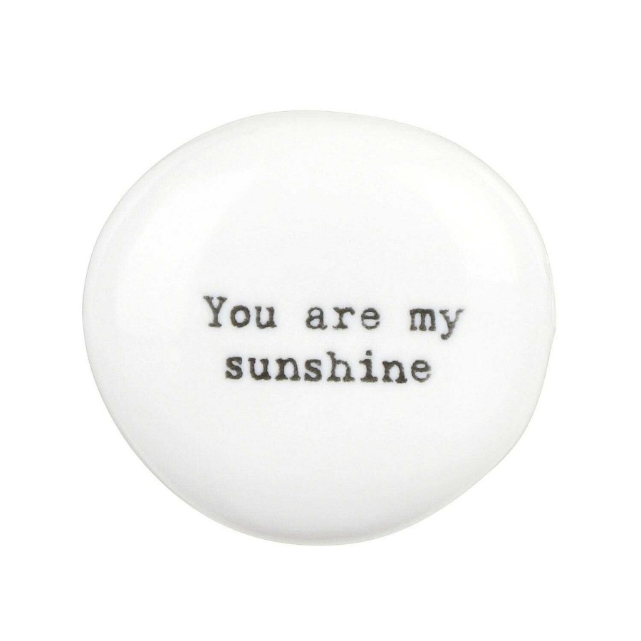 Wedding Favours | East of India East Of India 'You Are My Sunshine' Porcelain Pebble