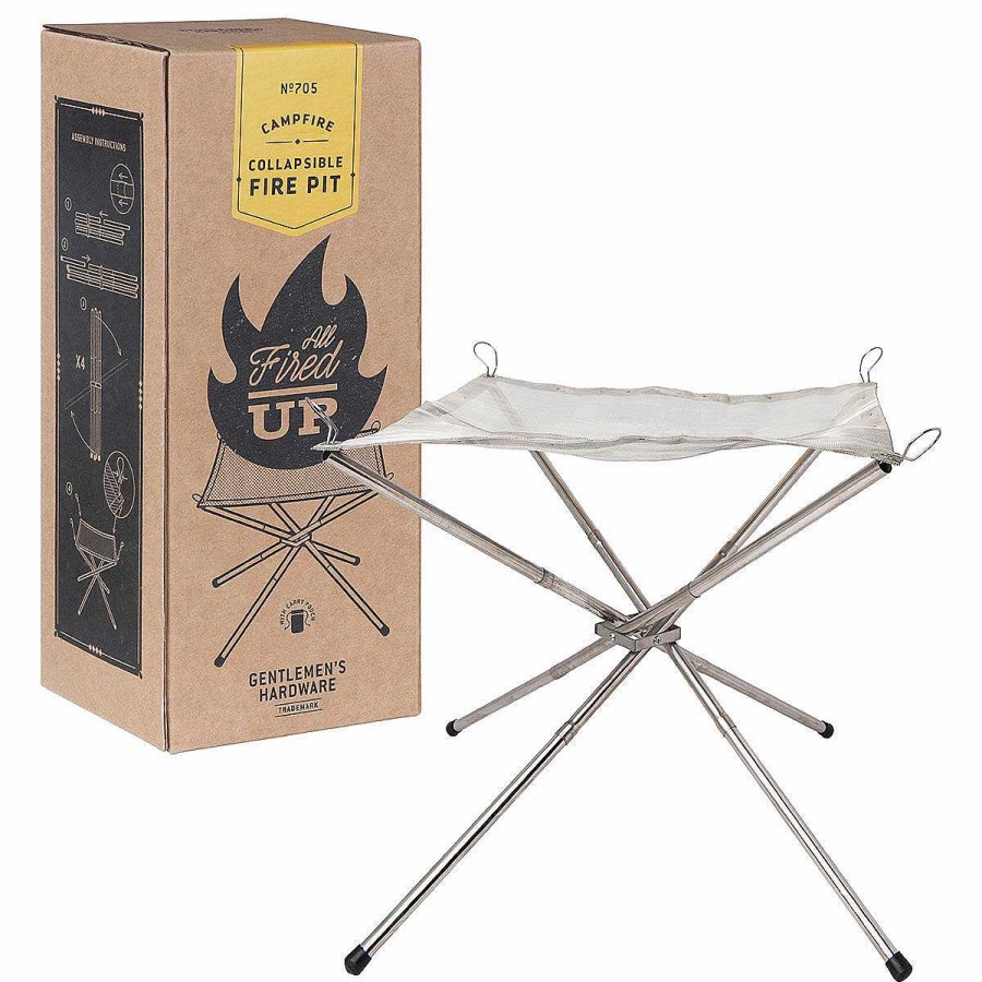 Outdoor | Gentlemen's Hardware Gentlemen'S Hardware Collapsible Fire Pit