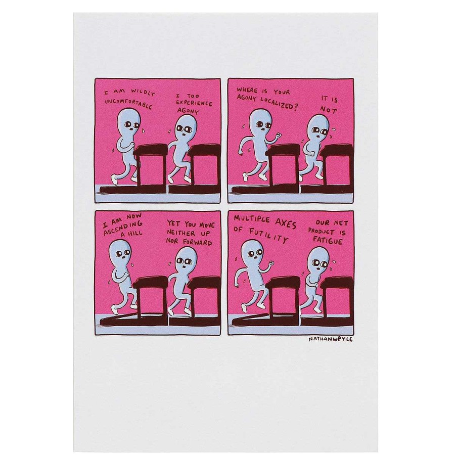 Tv & Book Characters Cards | Strange Planet Strange Planet 'Agony' Greetings Card