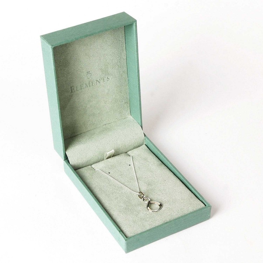 Anniversary | Elements Elements Infinity Loop Boxed Silver Pendant