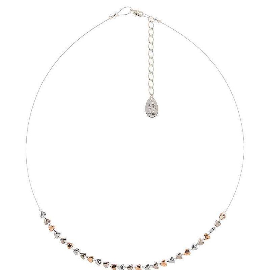 Bridal Jewellery | Carrie Elspeth Carrie Elspeth Cariad Hearts Links Necklace