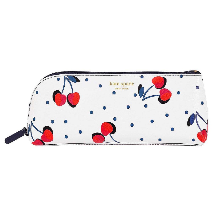 Pencil Cases | Kate Spade New York Kate Spade New York Vintage Cherry Dot Filled Pencil Case