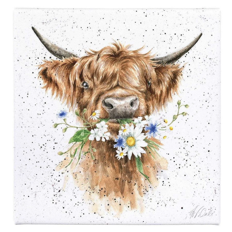 Art Prints | Wrendale Wrendale 'Daisy Coo' Large Canvas