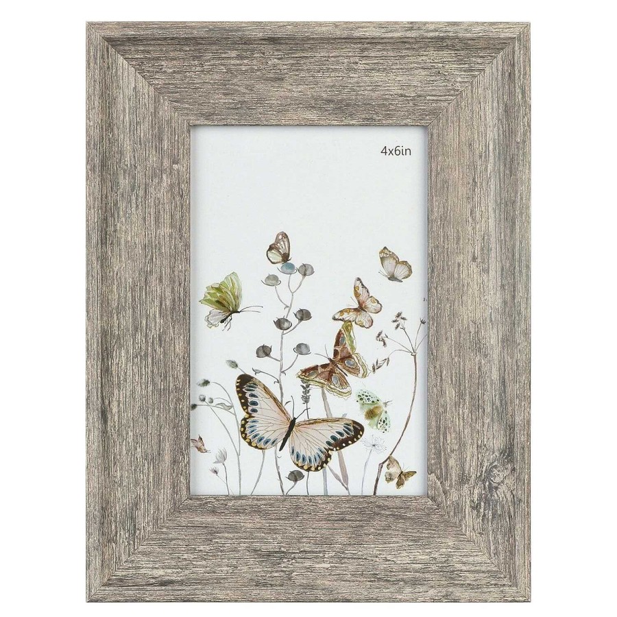 Home & Gadgets | Temptation Temptation Dark Brown Wood 4X6 Frame