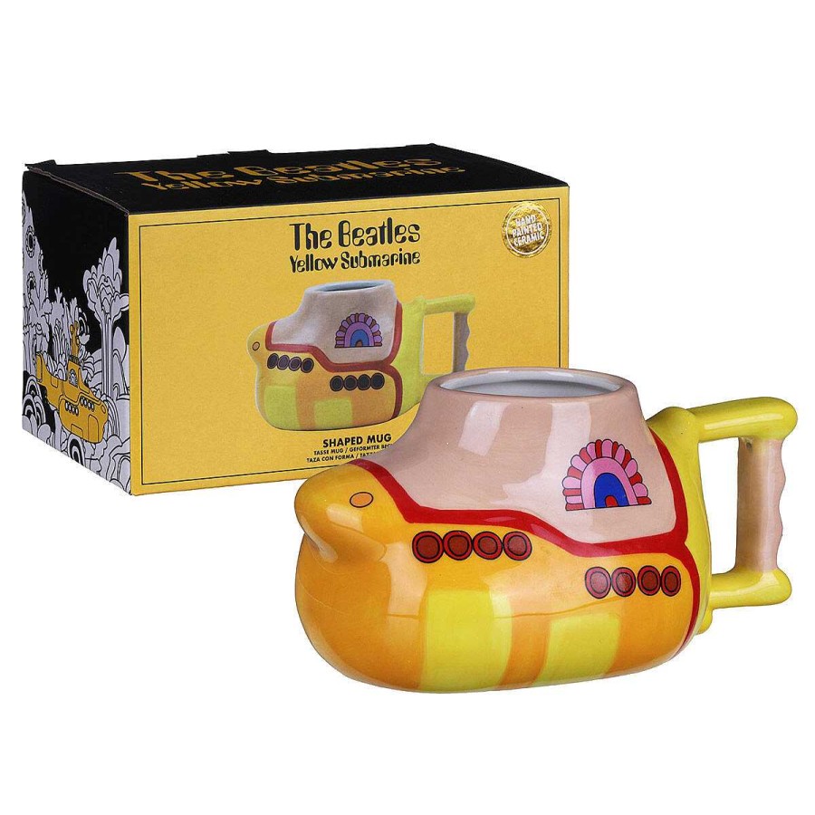 Snack & Meal Time Accessories | The Beatles The Beatles Yellow Submarine Shaped Mug