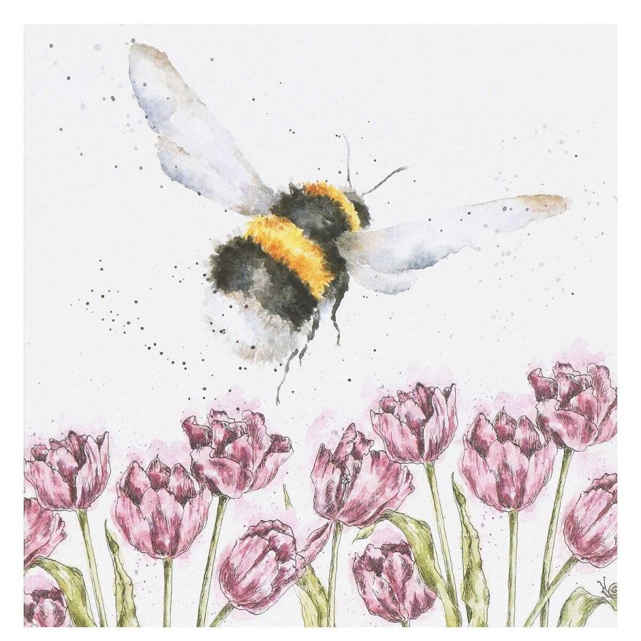 Cards | Wrendale Wrendale 'Flight Of The Bumblebee' Bee Greetings Card