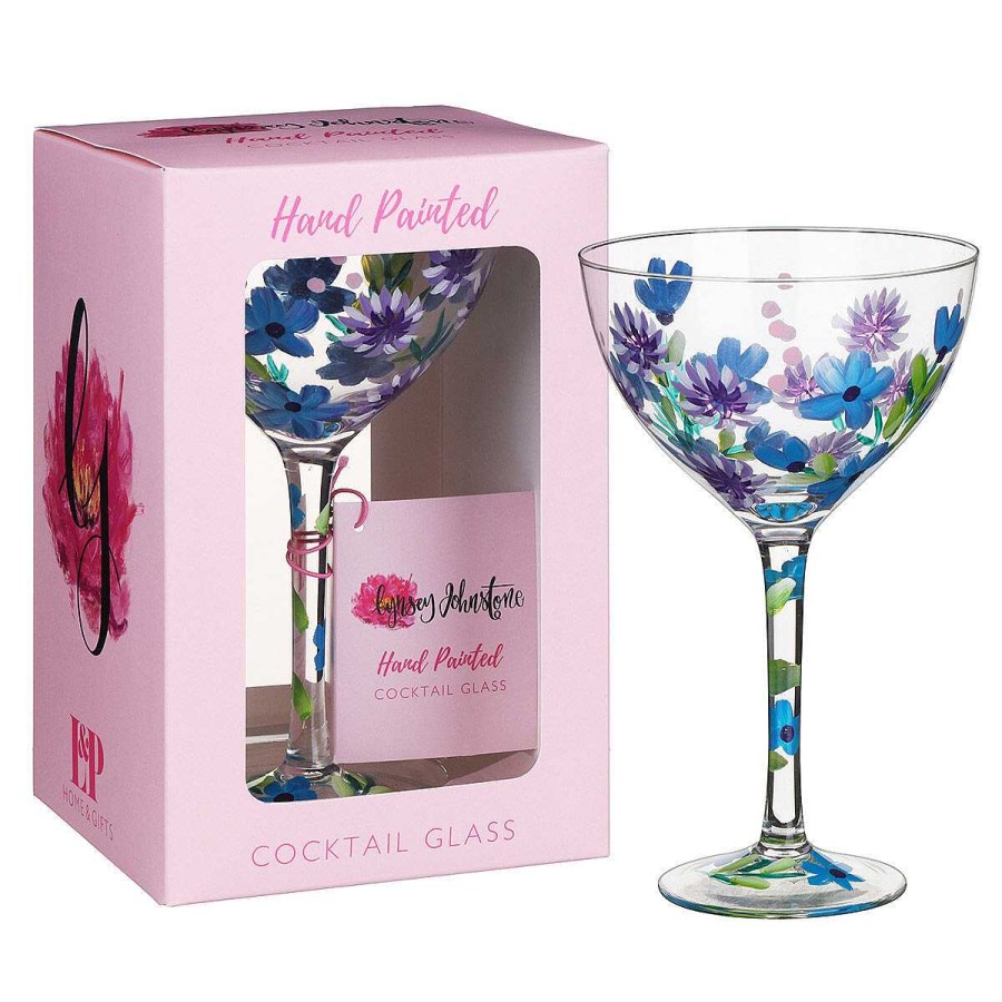 Wine Accessories | Lynsey Johnstone Lynsey Johnstone Cornflowers Cocktail Glass