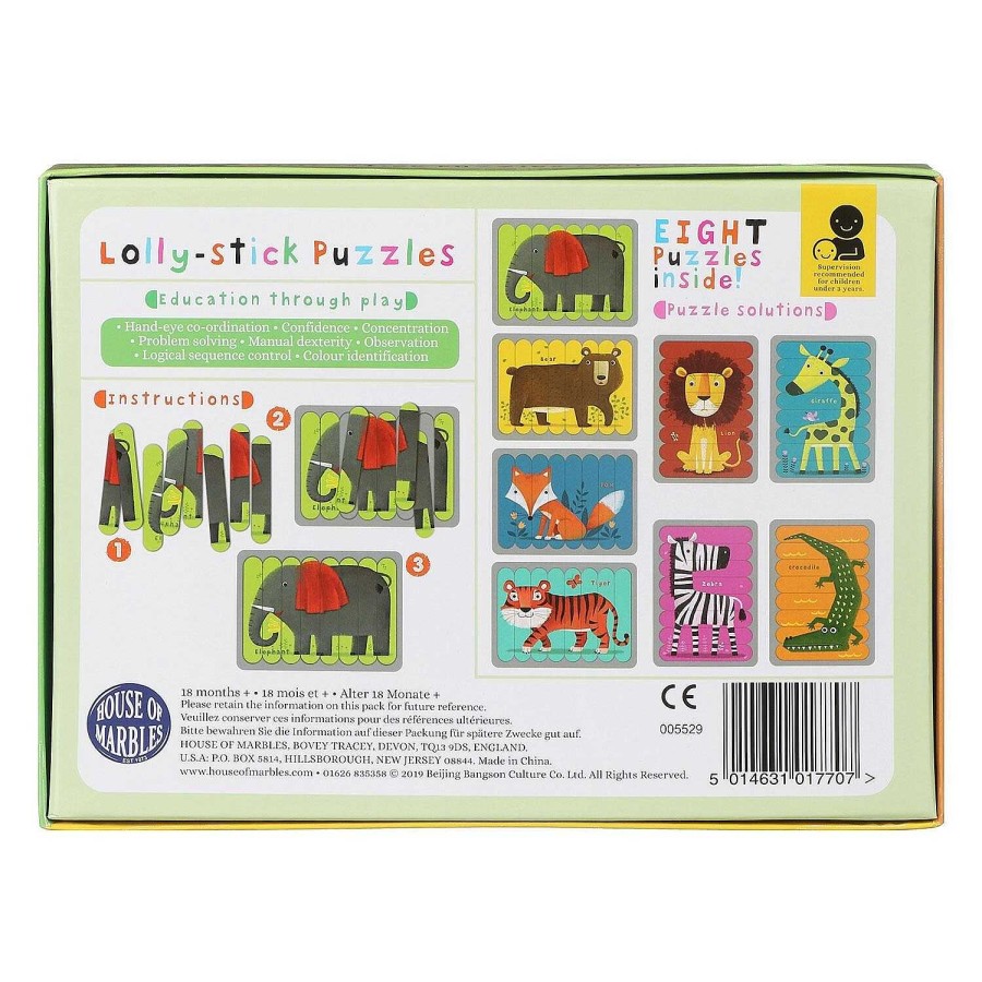 Children | Temptation Gifts Animals Lolly Stick Puzzles