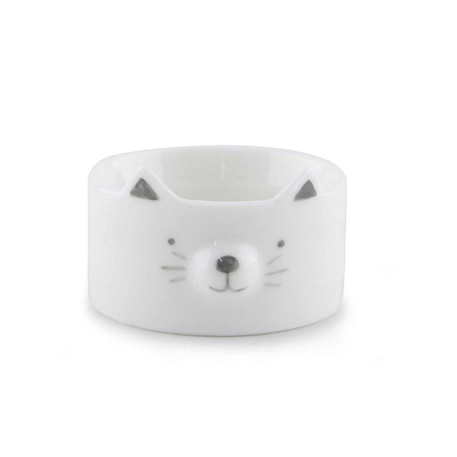 Candle Accessories | East of India East Of India Animal Tea Light Holder Cat