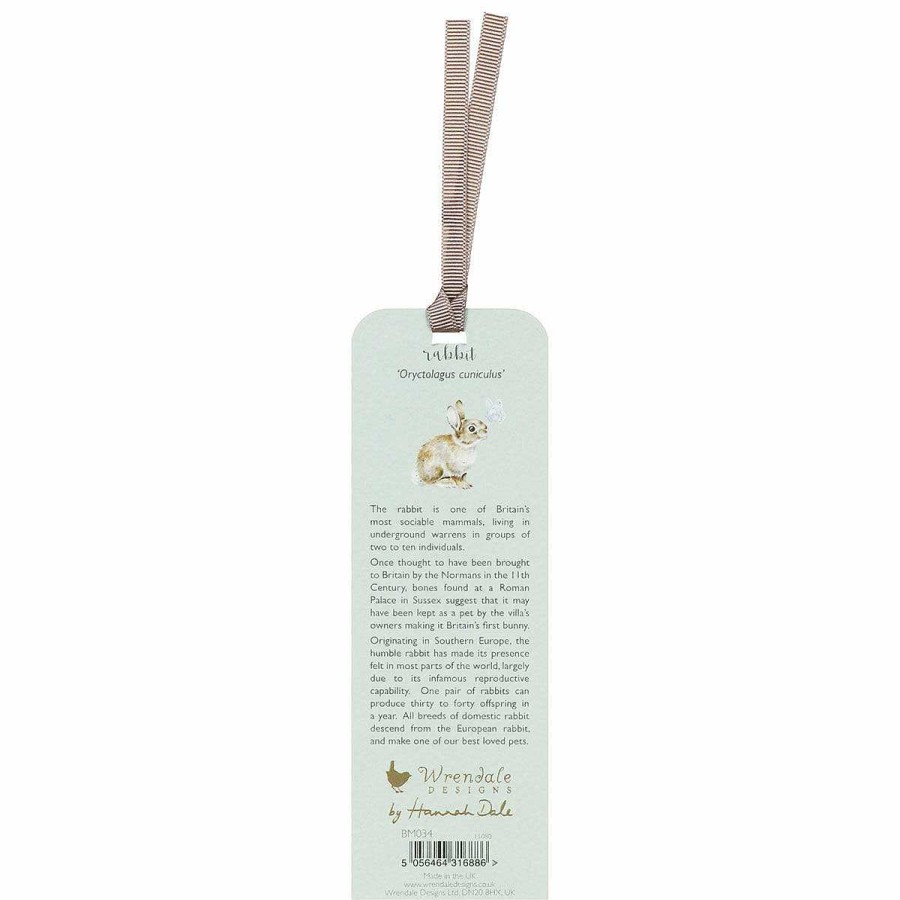 Bookmarks | Wrendale Wrendale 'Head Clover Heels' Rabbit Bookmark