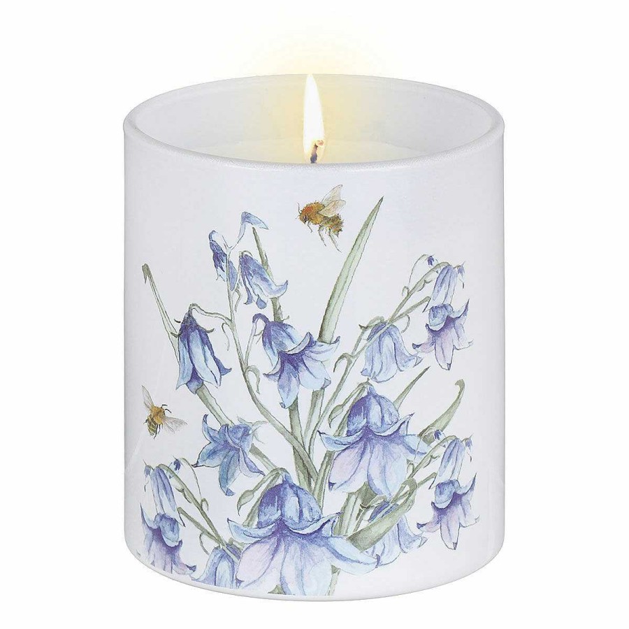 Ceramic Candles | Temptation Gifts Bee-Tanical Bluebells Candle