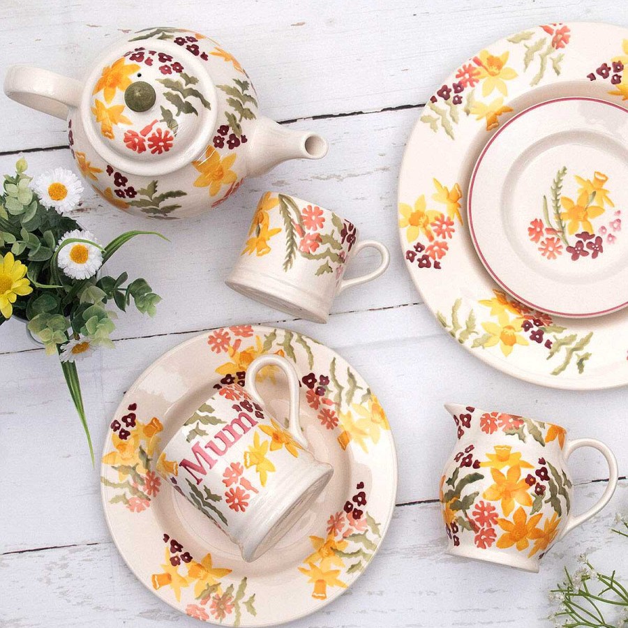 Plates | Emma Bridgewater Emma Bridgewater Wild Daffodils 8 1/2 Inch Plate