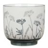 Flower Vases | Langs Langs Cow Parsley Ceramic Plant Pot