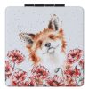 Compact Mirrors | Wrendale Wrendale 'Poppy Fields' Fox Compact Mirror