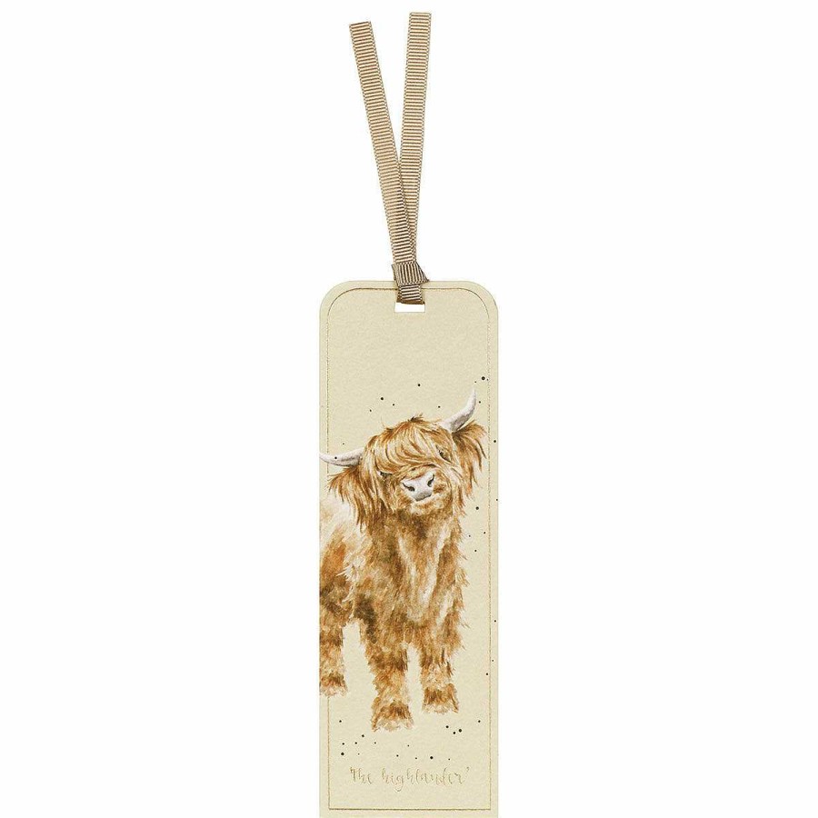 Bookmarks | Wrendale Wrendale 'Heilan Coo' Highland Cow Bookmark