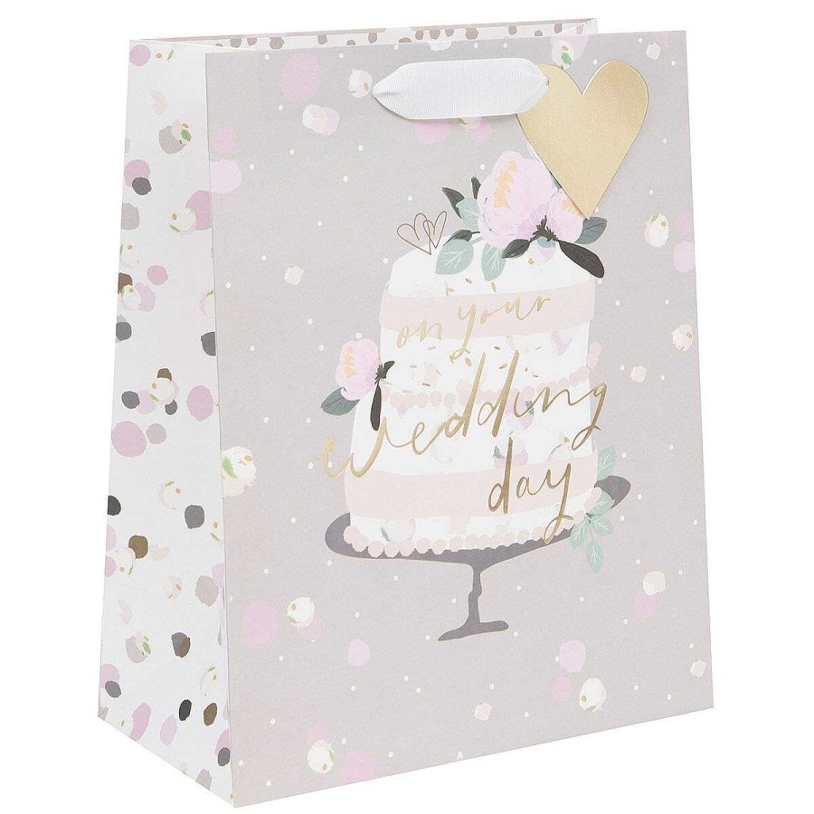 Large Gift Bags | Glick Glick Stephanie Dyment Wedding Cake Large Gift Bag