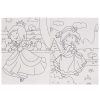 New In | Temptation Gifts Princess A4 Colouring Book Set With Twelve Pencils