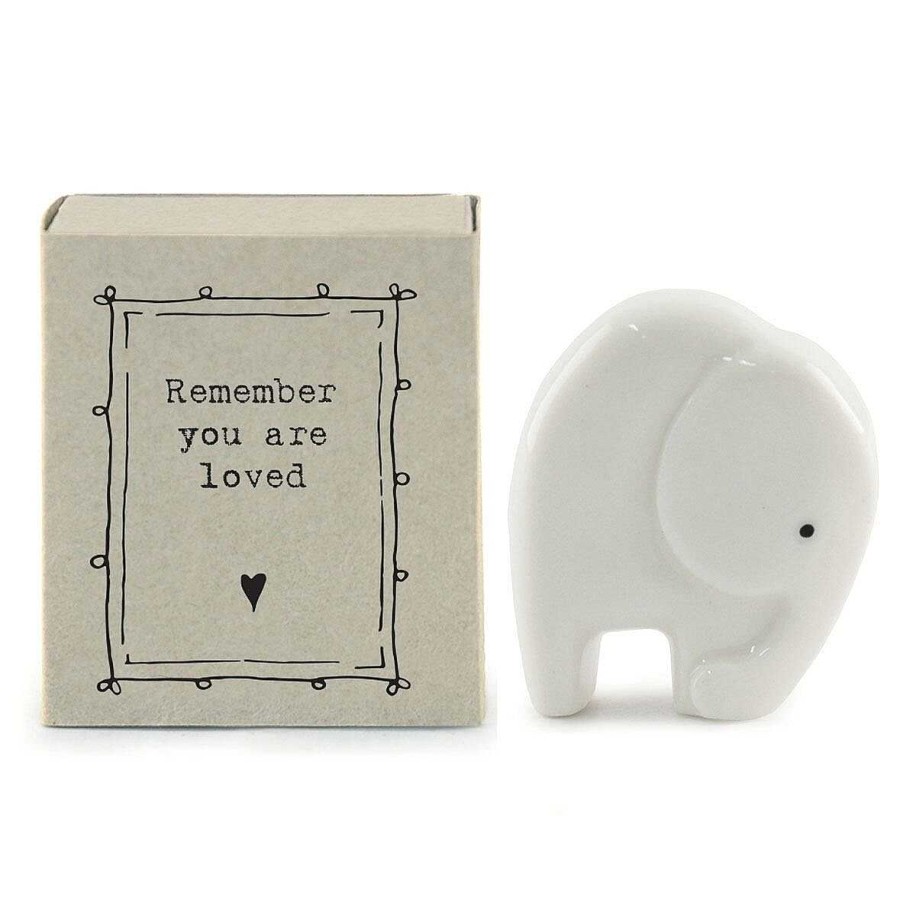 Ornaments | East of India East Of India Matchbox Elephant