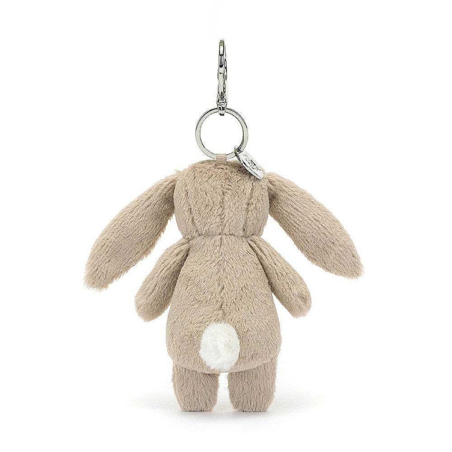 Keyrings & Bag Charms | Jellycat Jellycat Blossom Beige Bunny Bag Charm