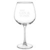 Glassware | Temptation Gifts Personalised Gin & Tonic Balloon Glass