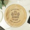 Chopping Boards & Worktop Savers | Temptation Gifts Personalised Home Round Chopping Board