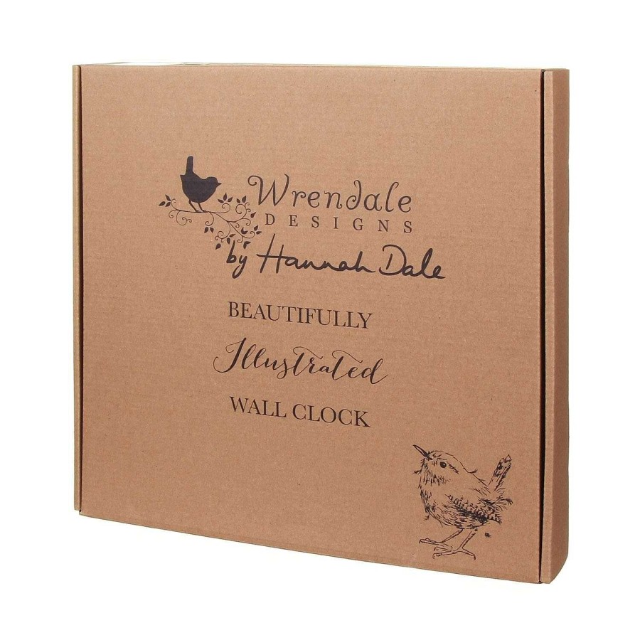 Clocks & Alarms | Wrendale Wrendale Robin Wall Clock