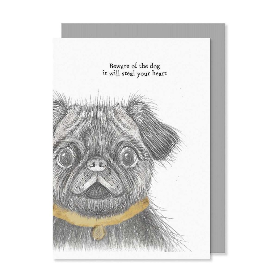 Inspirational | East of India East Of India 'Beware Of The Dog' Card