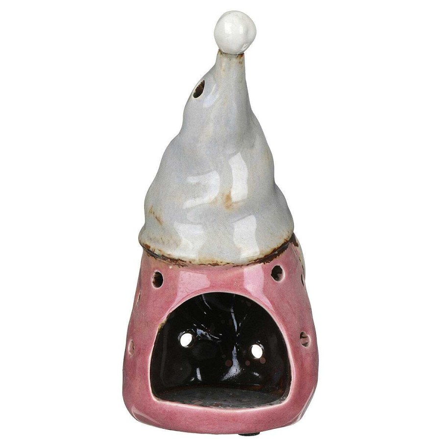 Candle Accessories | Village Pottery Village Pottery Assorted Large Pink & Grey Gonk Tealight Holder