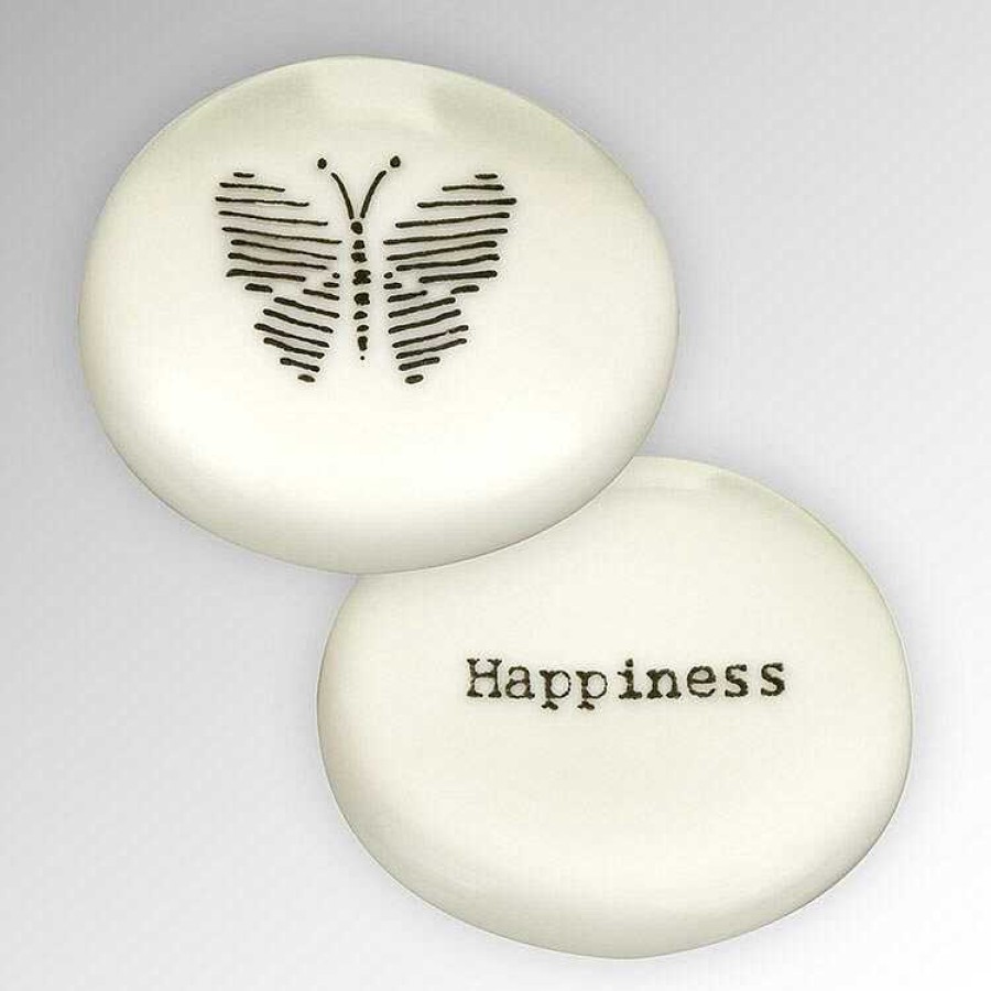 Wedding Favours | East of India East Of India 'Happiness' Sentimental Pebble