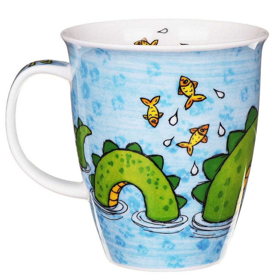 Mugs & Tea Cups | Dunoon Dunoon Highland Gang Nessie Nevis Shape Mug