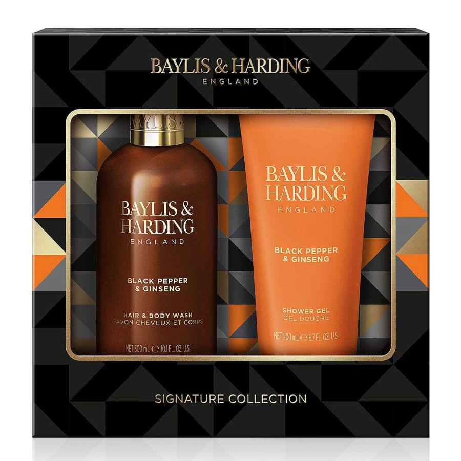 For Men | Baylis & Harding Baylis & Harding Pepper & Ginseng Men'S Bathing 2 Piece Set