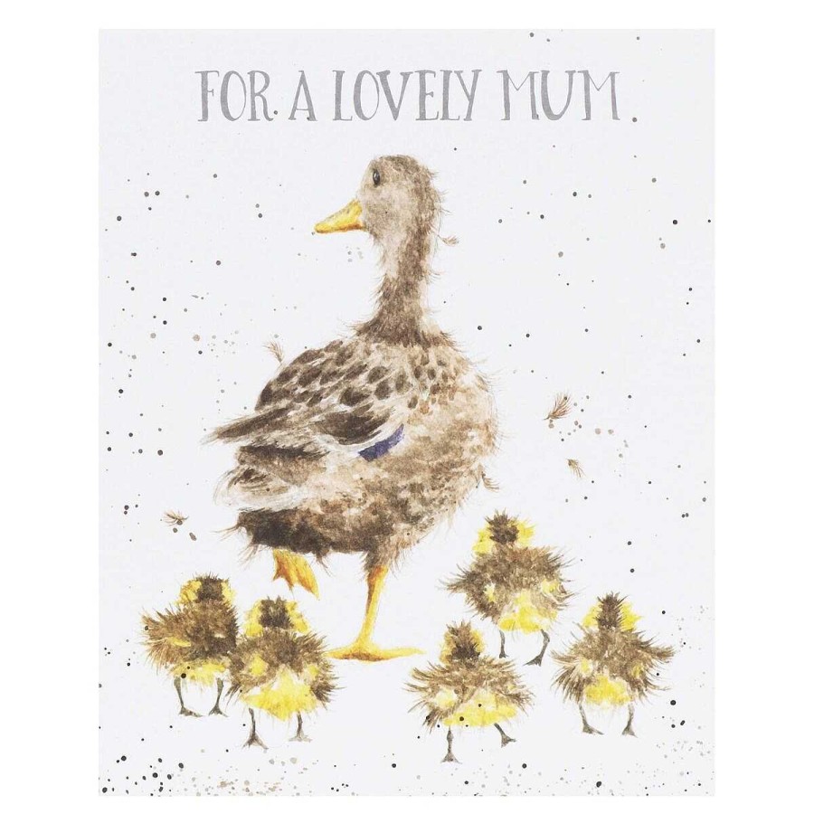 By Recipient | Wrendale Wrendale 'Lovely Mum' Duck Greetings Card