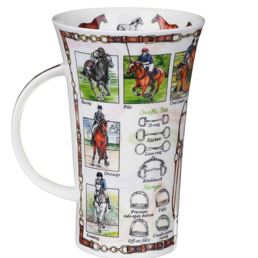 Mugs | Dunoon Dunoon The World Of The Horse Glencoe Shape Mug