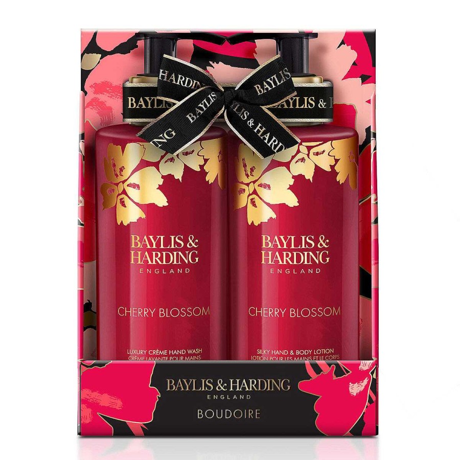 Gift Sets | Baylis & Harding Baylis & Harding Boudiore Cherry Blossom Hand Wash & Lotion Set