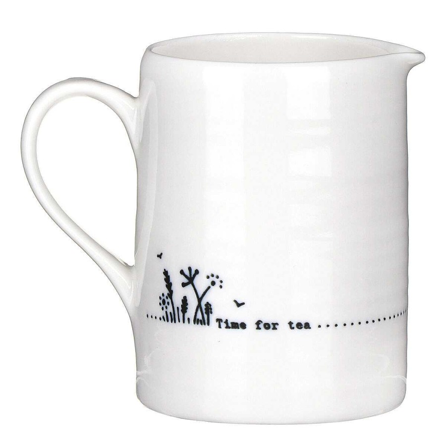 Jugs | East of India East Of India 'Time For Tea' Small Jug