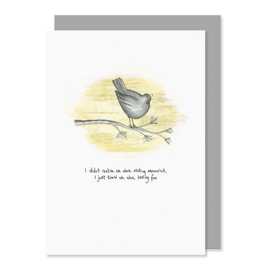 Inspirational | East of India East Of India 'Making Memories' Bird Card