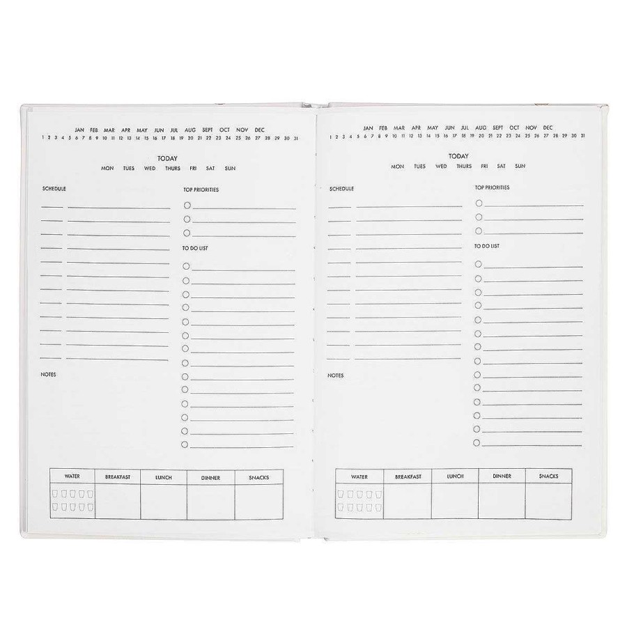 Journals & Planners | Kate Spade New York Kate Spade New York Gold Dot With Script Daily To-Do Planner