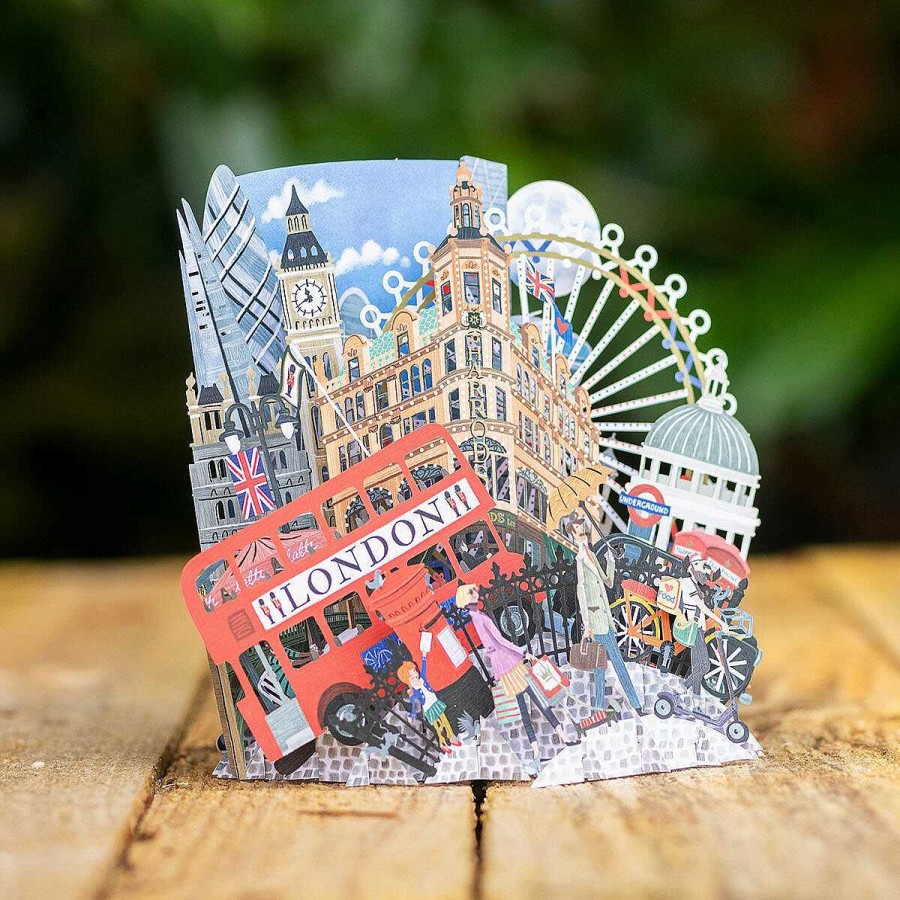 3D Cards | Me & McQ Me & Mcq 'London' 3D Greetings Card