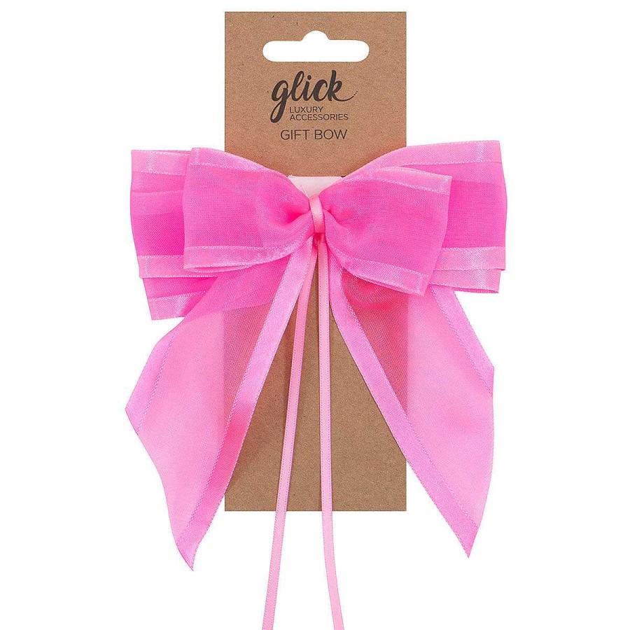 Bows | Glick Glick Neon Pink Luxury Ribbon Bow