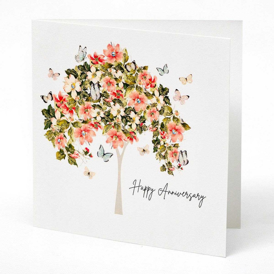 Anniversary | Five Dollar Shake Five Dollar Shake Glitter Tree Luxury Anniversary Card