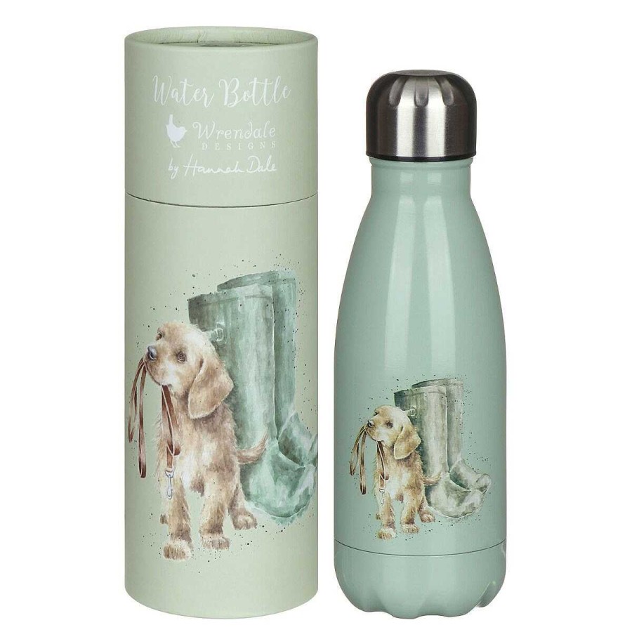 Travel | Wrendale Wrendale 'Hopeful' Dog 260Ml Water Bottle