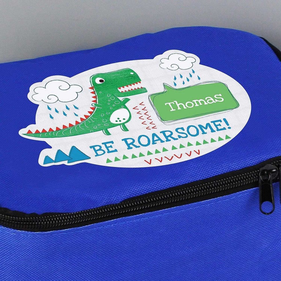 Personalised / Experience | Temptation Gifts Personalised 'Be Roarsome' Dinosaur Lunch Bag