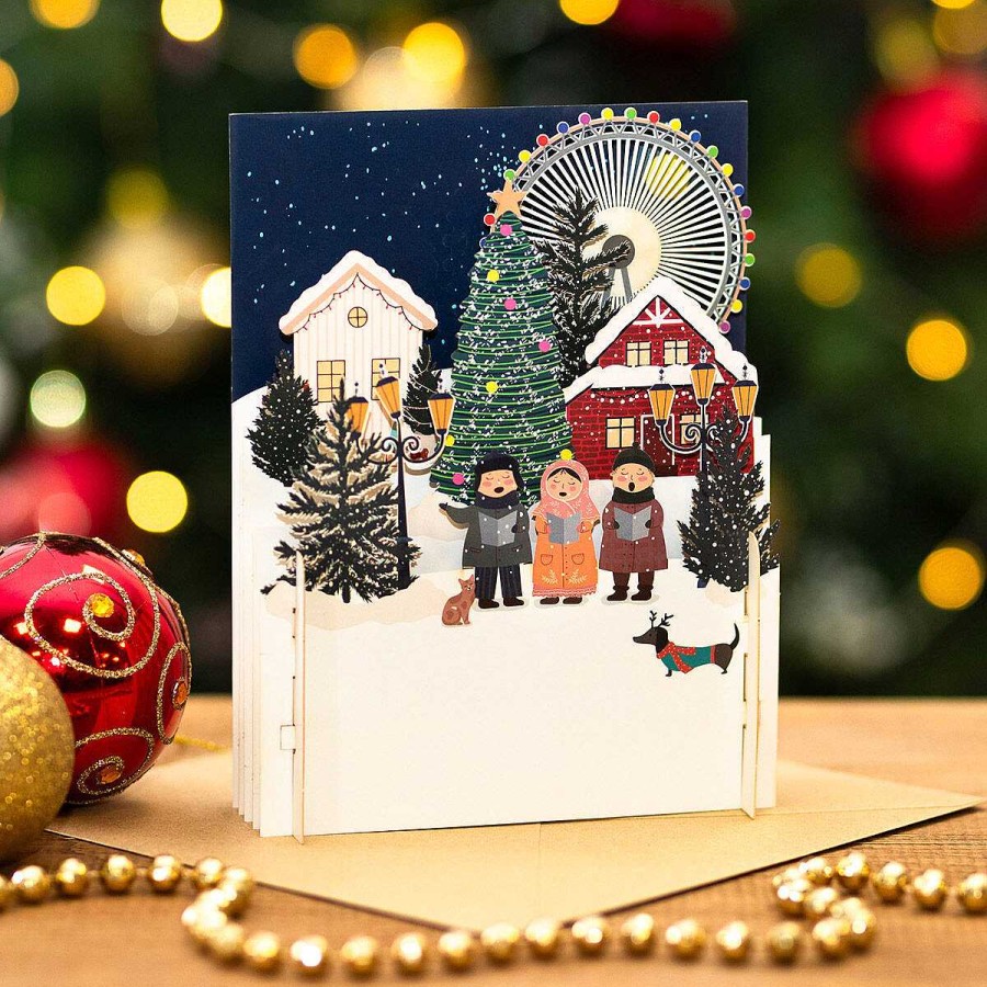 Christmas | Alljoy Design Alljoy Design Choir 3D Pop Up Christmas Card