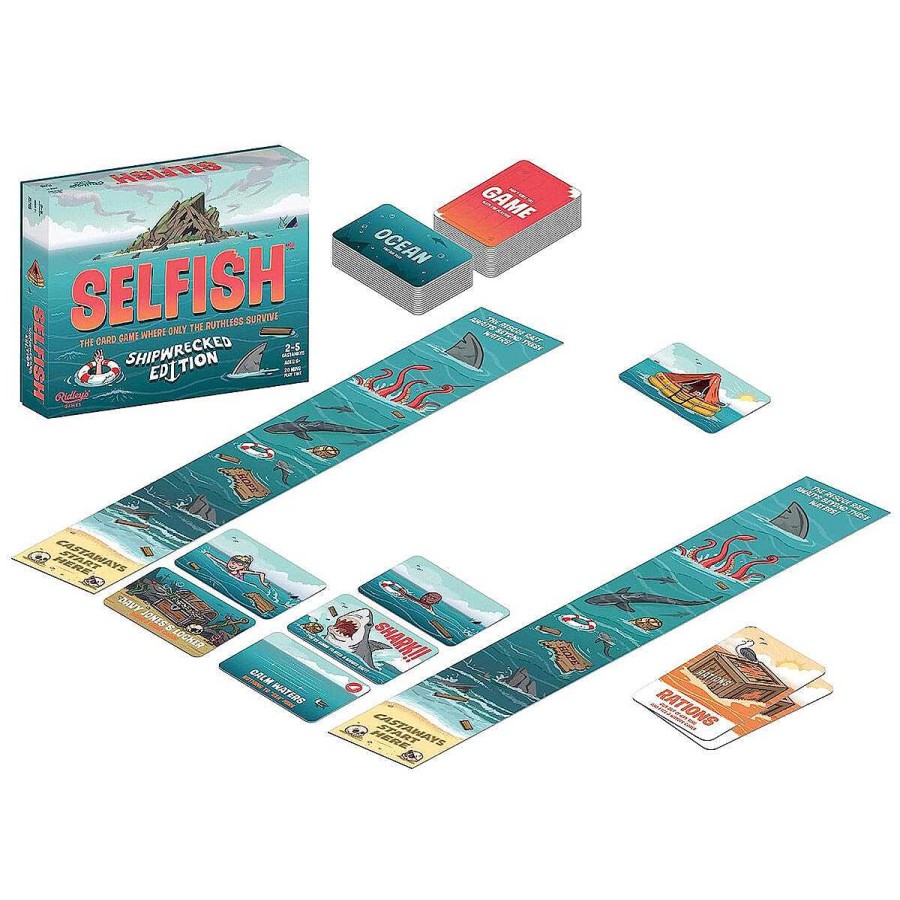 Humour & Novelty Gifts | Ridley's Ridley'S Selfish Shipwrecked Edition Card Game