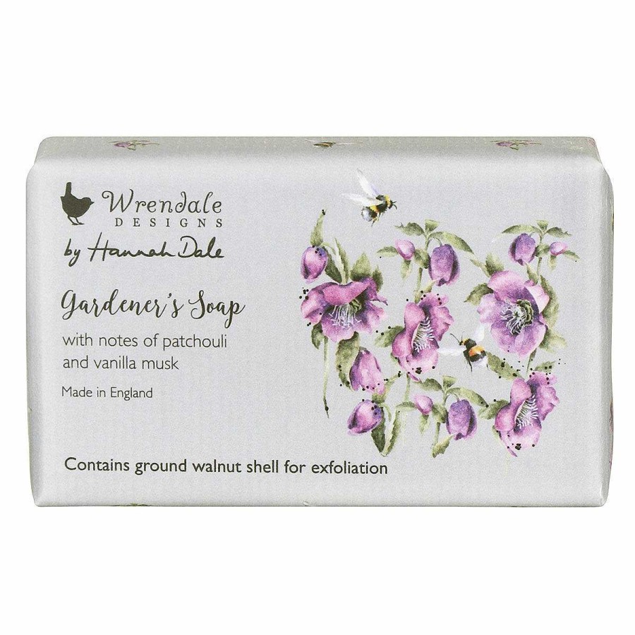 Hands & Feet | Wrendale Wrendale Patchouli And Vanilla Musks 190G Gardener'S Soap Bar