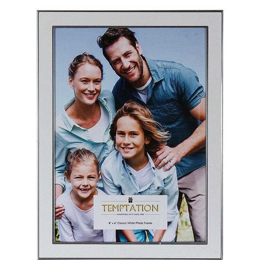 Photo Albums & Frames | Temptation Temptation White Edged Photo Frame 6X8