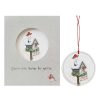 Christmas | Wrendale Wrendale 'From Our House To Yours' Christmas Card With Tree Decoration