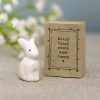 Wedding Favours | East of India East Of India Matchbox Bunny